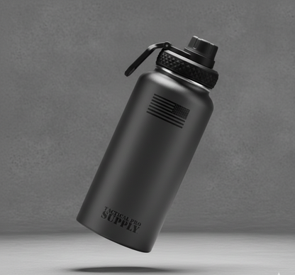 32 oz Patriotic Insulated Water Bottle | American Flag | Premium Stainless Steel