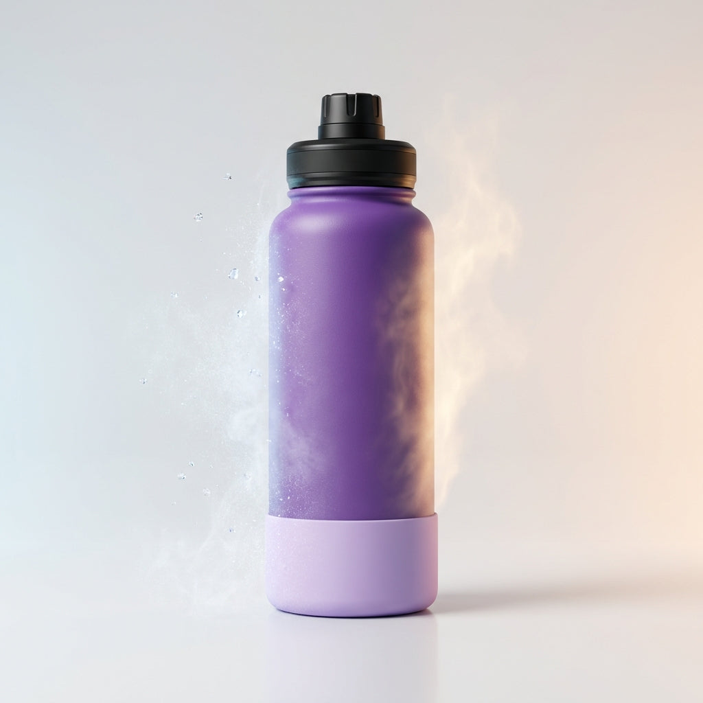 16 oz Insulated Water Bottles – 2 Pack | Wide Mouth | BPA-Free Stainless Steel