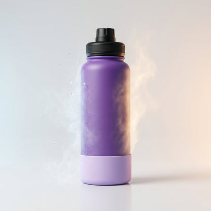 16 oz Insulated Water Bottles – 2 Pack | Wide Mouth | BPA-Free Stainless Steel