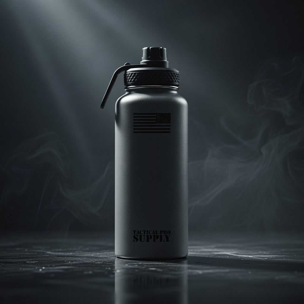 32 oz Patriotic Insulated Water Bottle | American Flag | Premium Stainless Steel