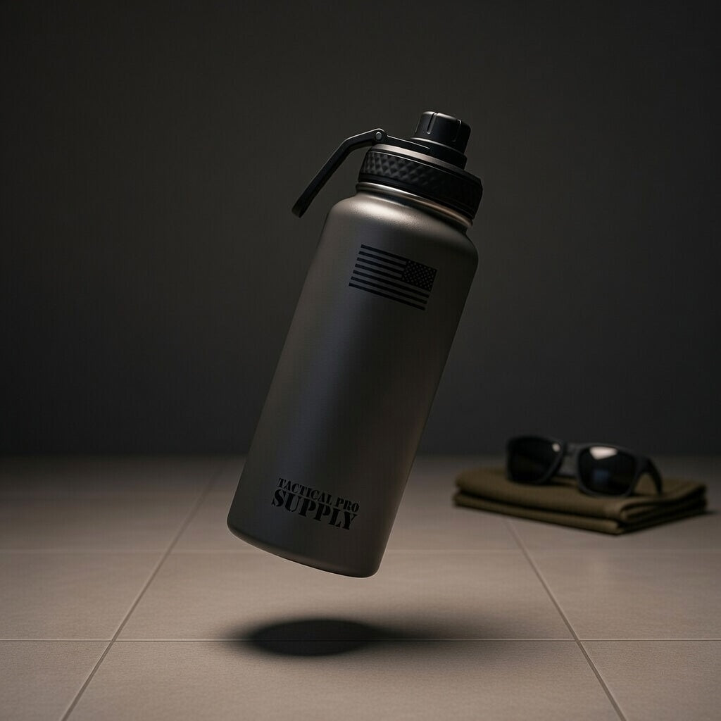 32 oz Patriotic Insulated Water Bottle | American Flag | Premium Stainless Steel
