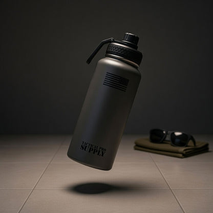 32 oz Patriotic Insulated Water Bottle | American Flag | Premium Stainless Steel